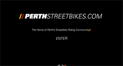Desktop Screenshot of perthstreetbikes.com