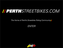 Tablet Screenshot of perthstreetbikes.com